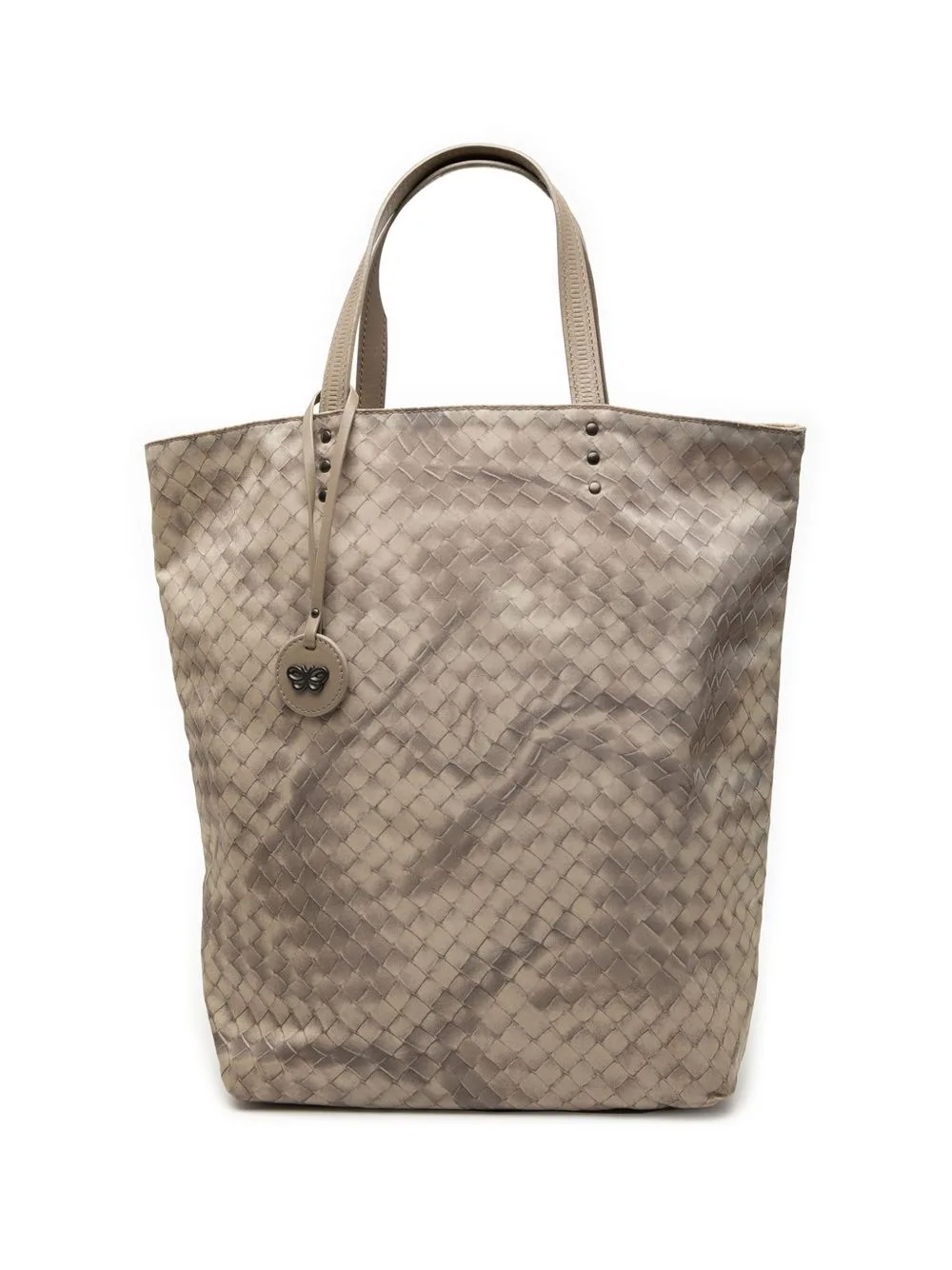 2012-2025 Nylon Intrecciolusion Tote Bag by Bottega Veneta Pre-Owned