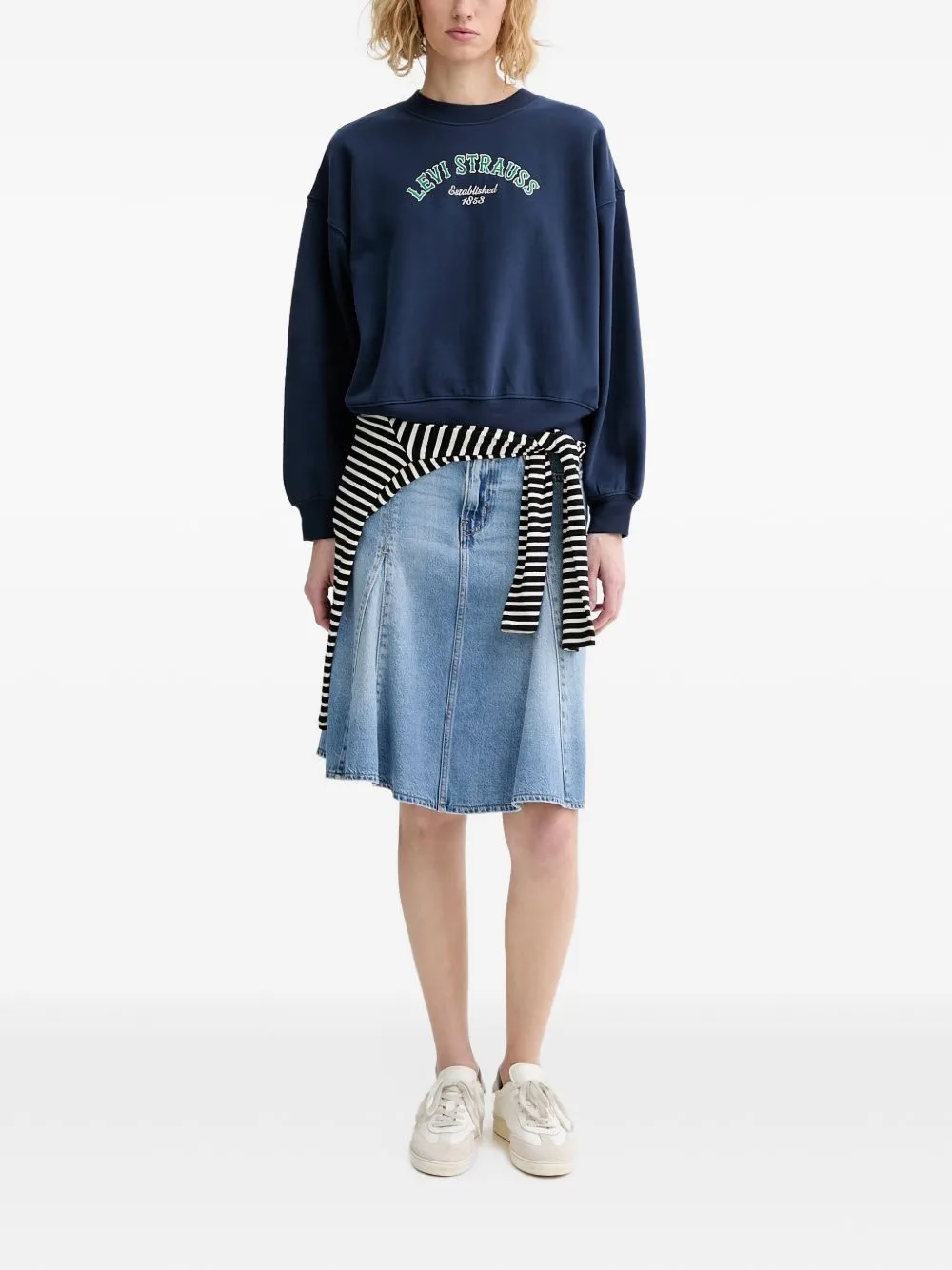 Godet Denim Skirt by Levi's