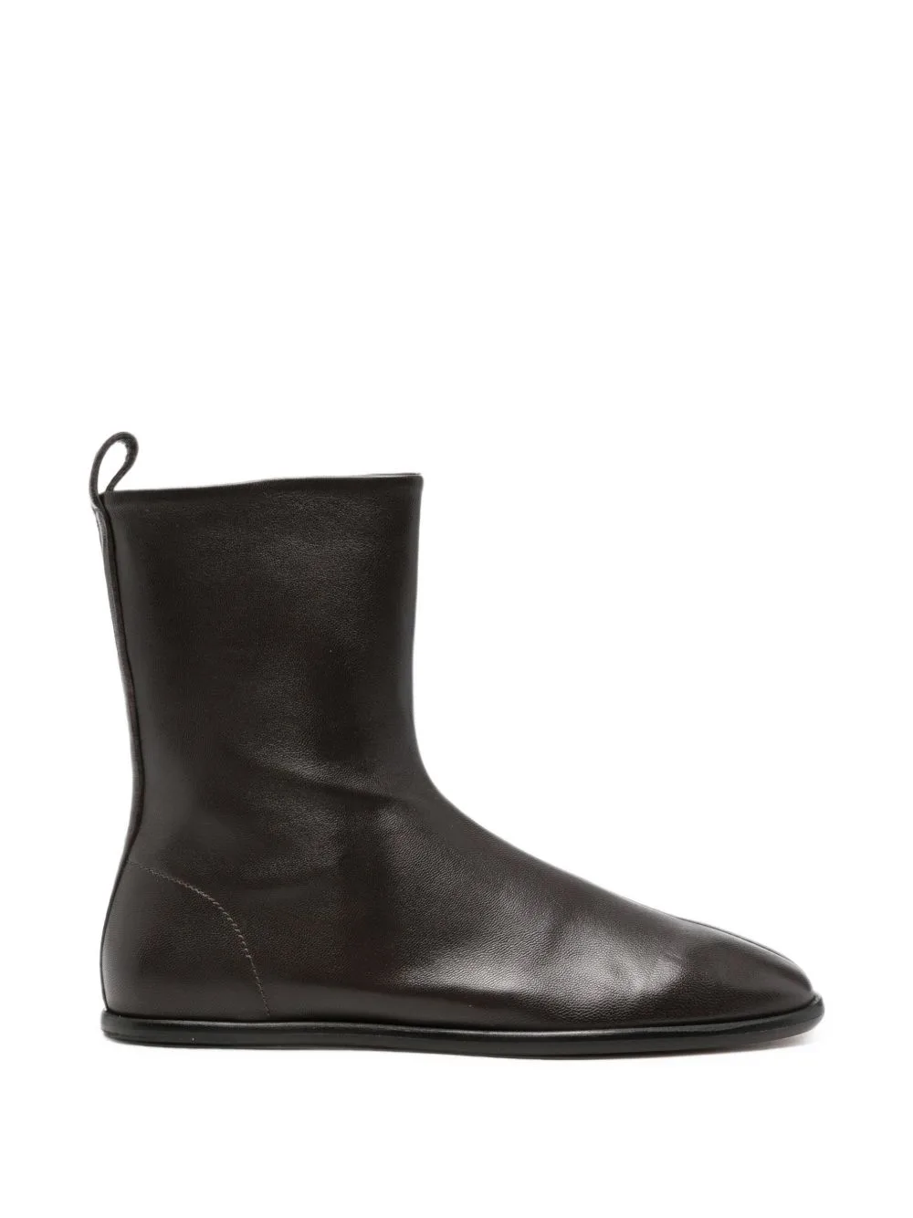 Cosma Side-Zip Leather Ankle Boots by Soeur