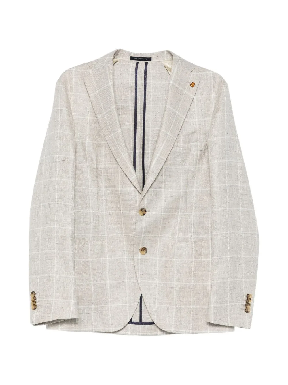 Check-Pattern Blazer by Sartoria Latorre