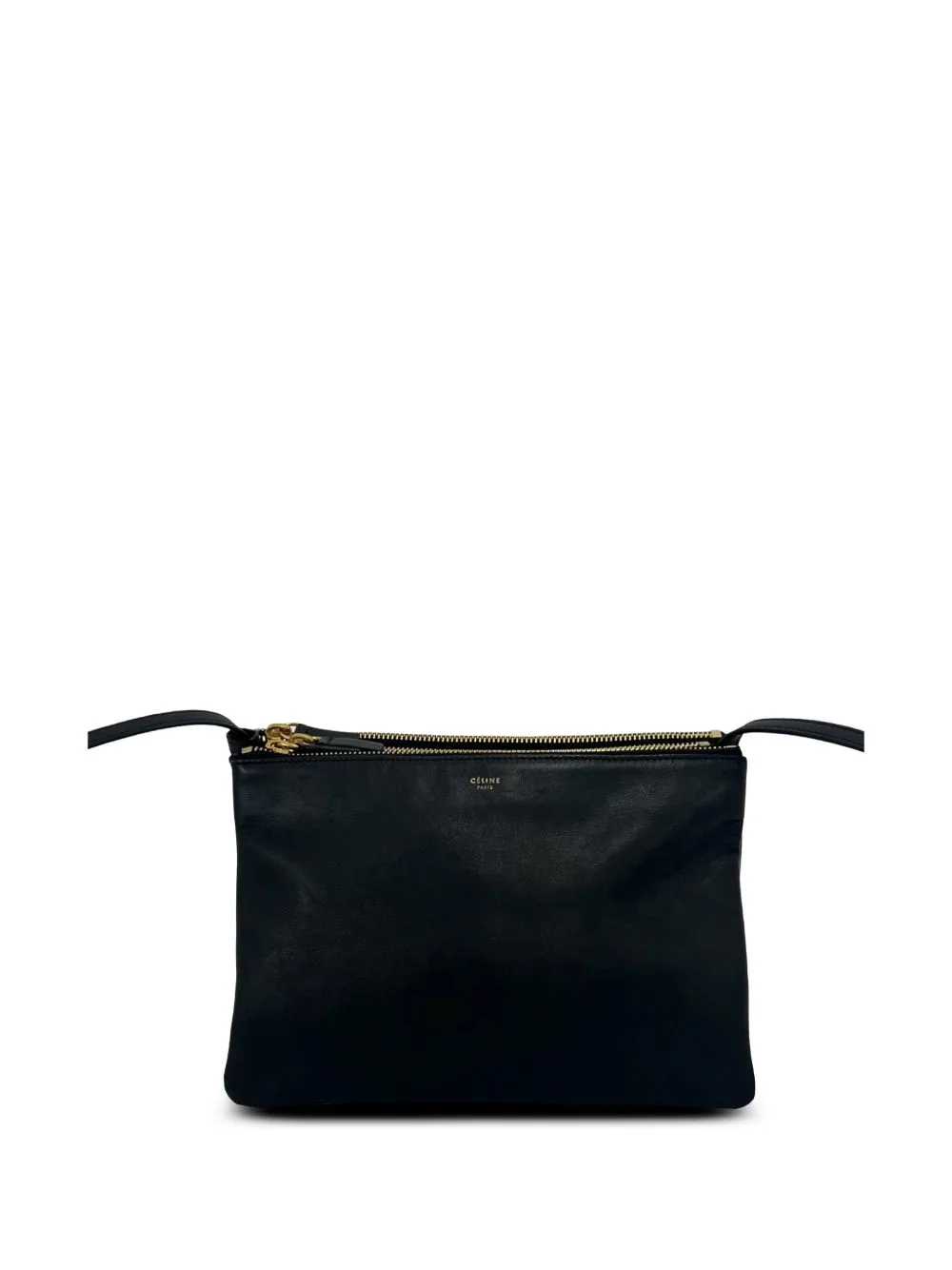 2016 Small Lambskin Trio Crossbody Bag by Celine Pre-Owned