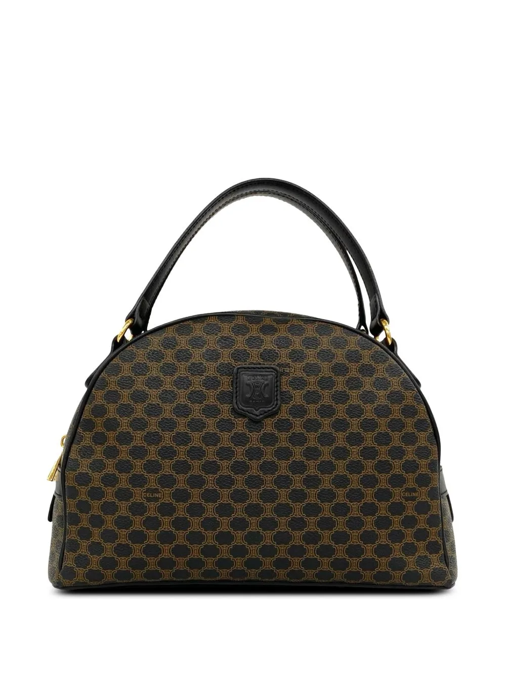 1998 Macadam Coated Canvas Dome Handbag by Celine Pre-Owned