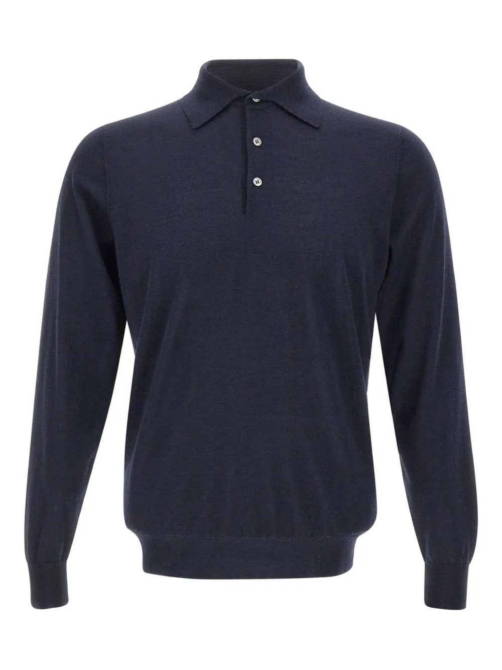 Long-Sleeves Polo Shirt by Filippo De Laurentiis