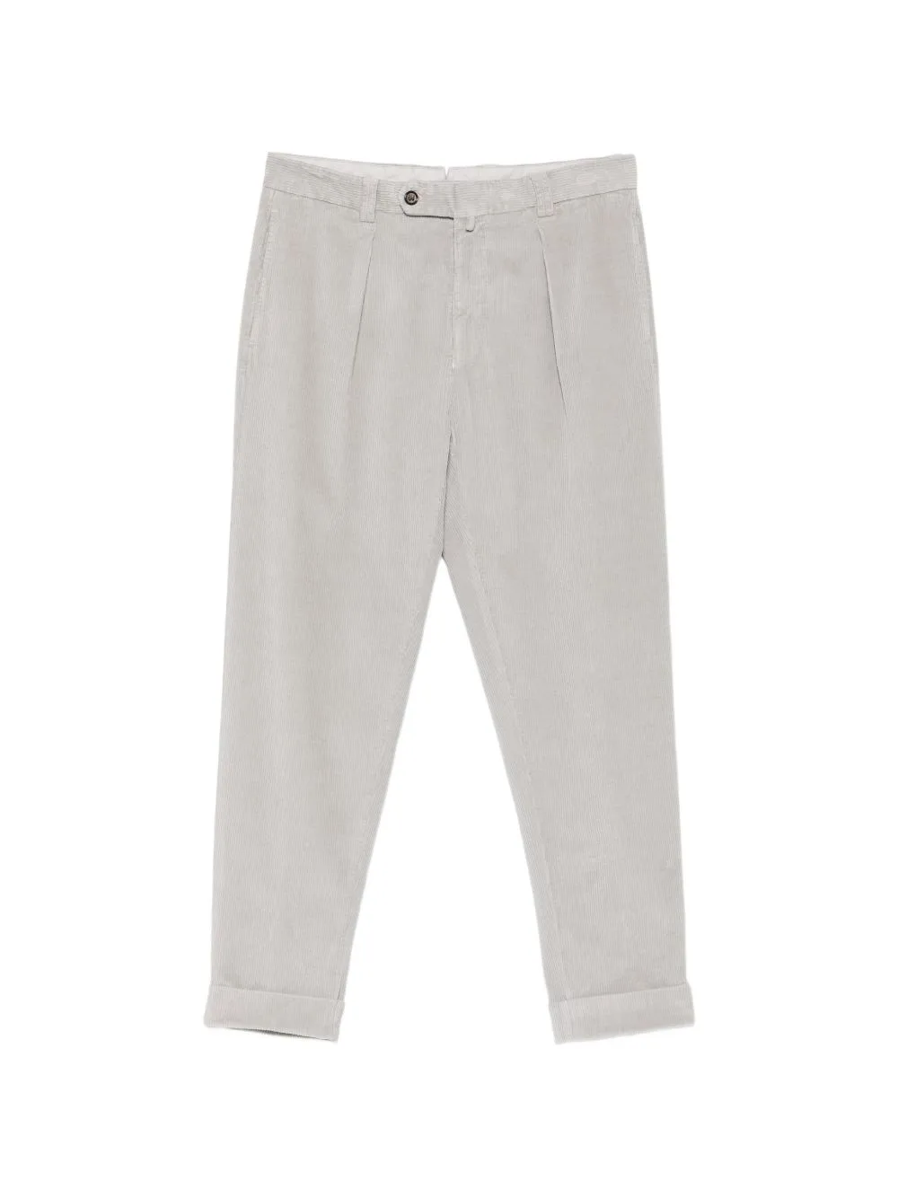 Pleated Corduroy Trousers