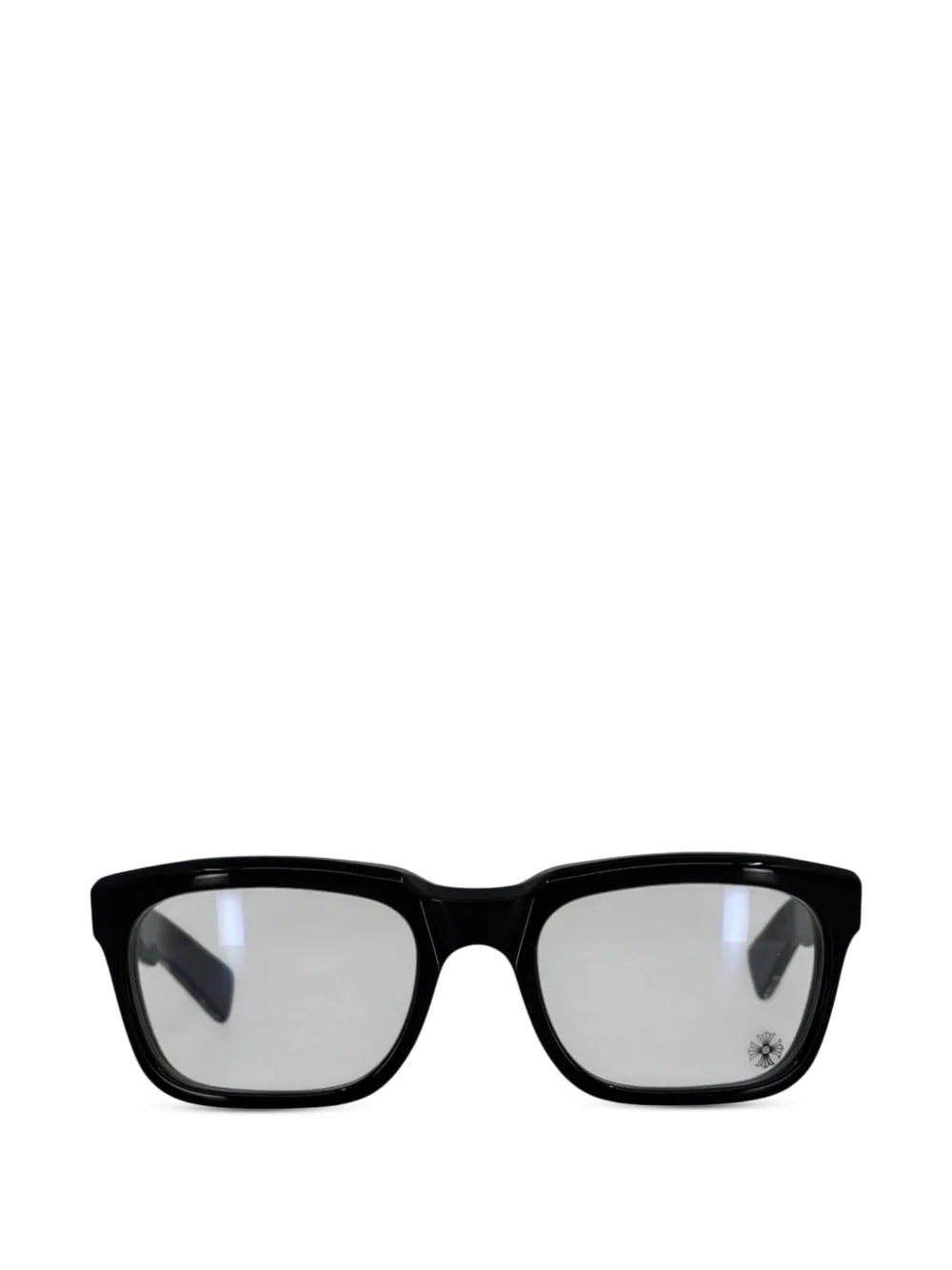 See You in Tea Rectangle-Frame Glasses by Chrome Hearts