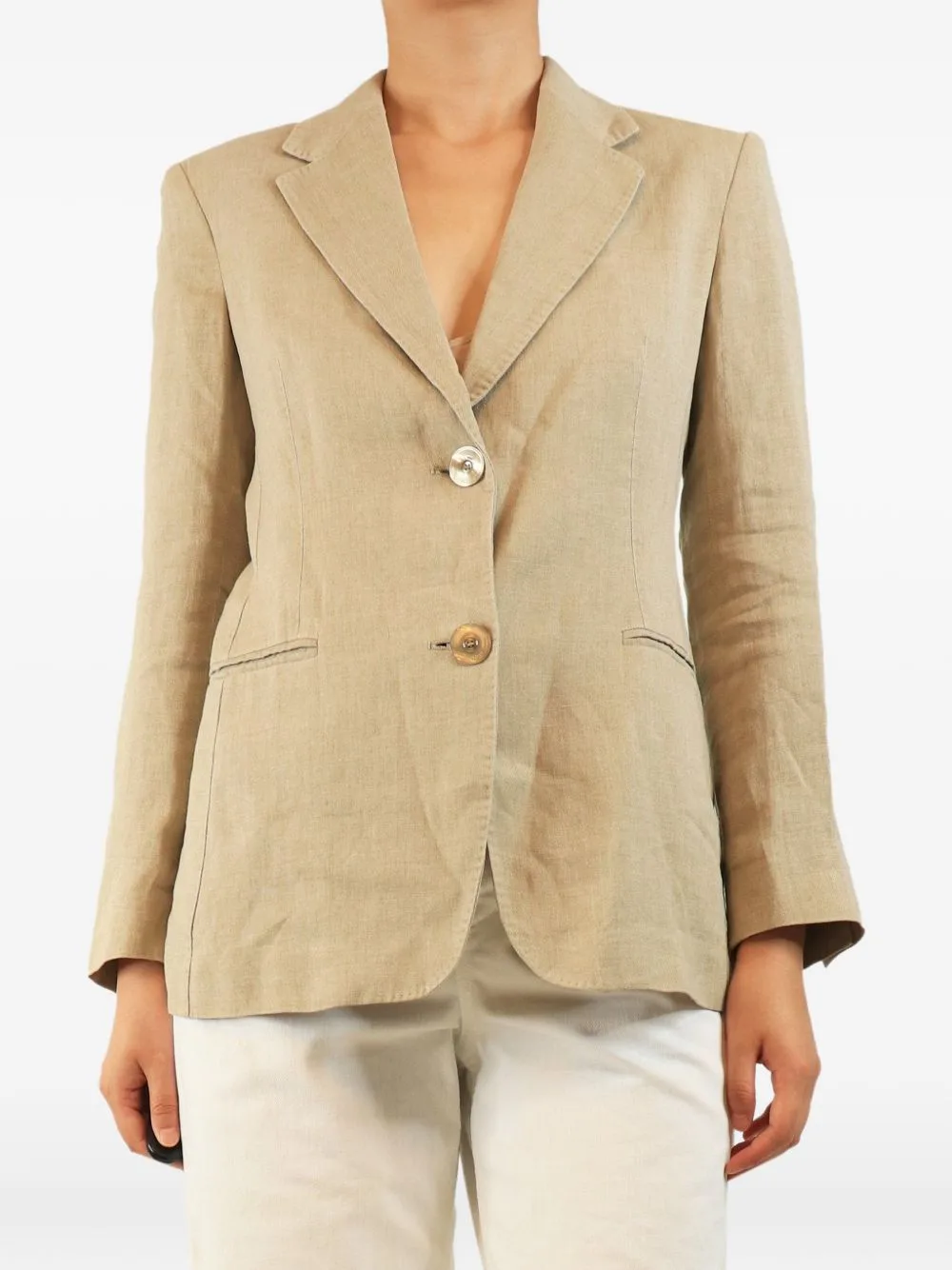Linen Blazer by Max Mara