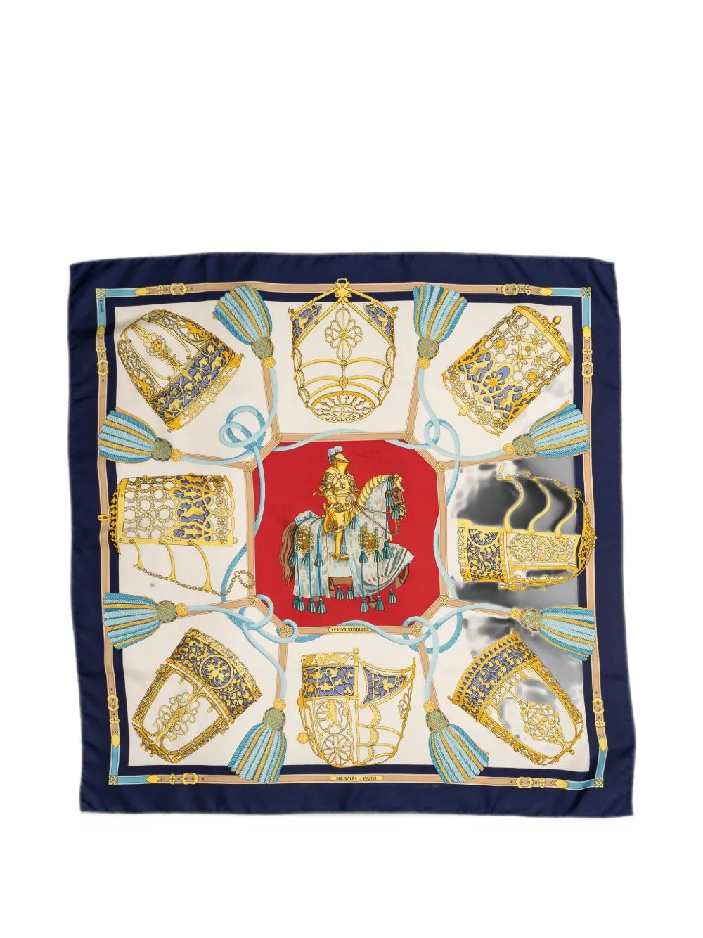 Les Muserolles Scarf by Hermès Pre-Owned