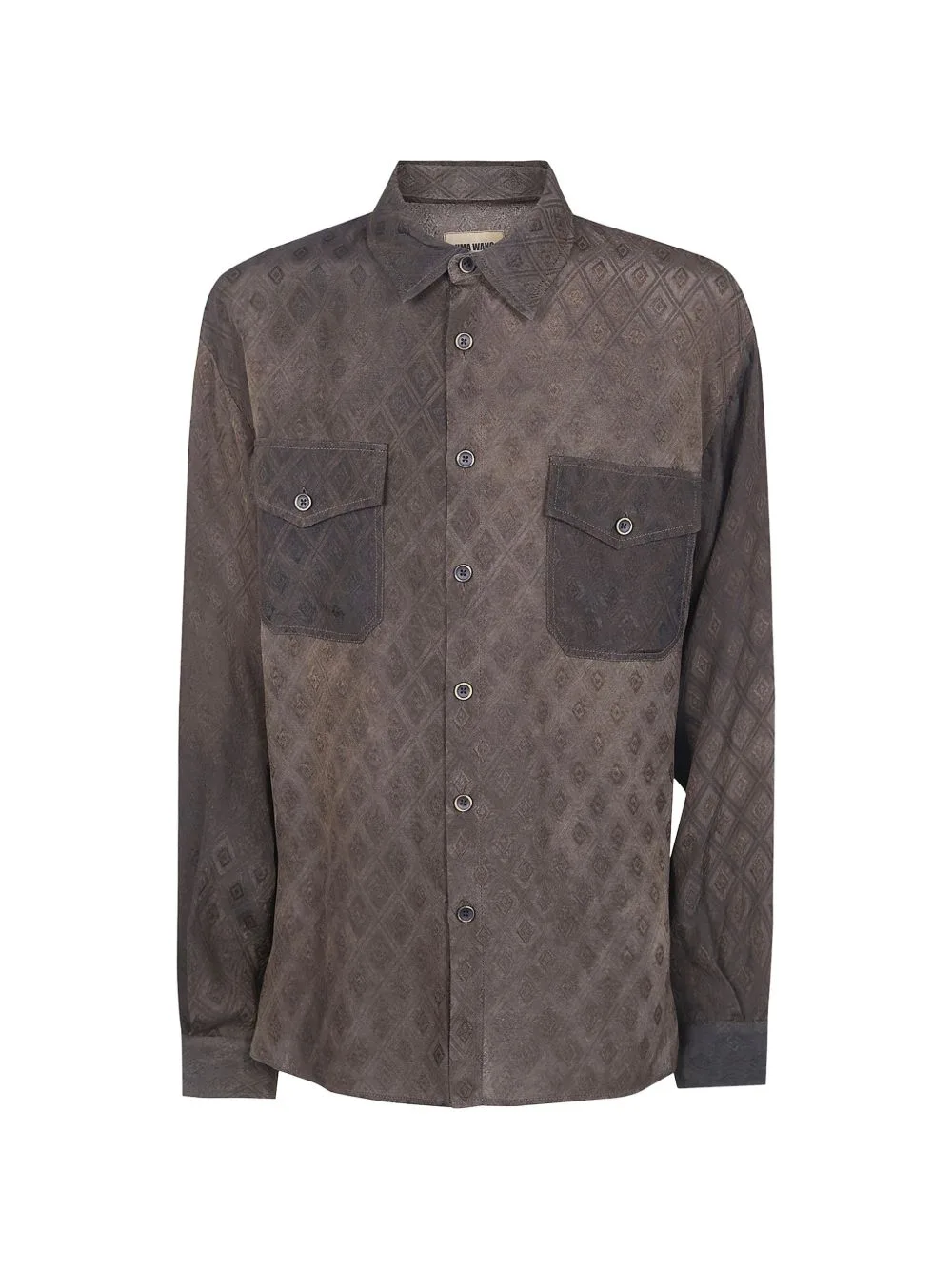Buttoned Diamond Shirt by Uma Wang