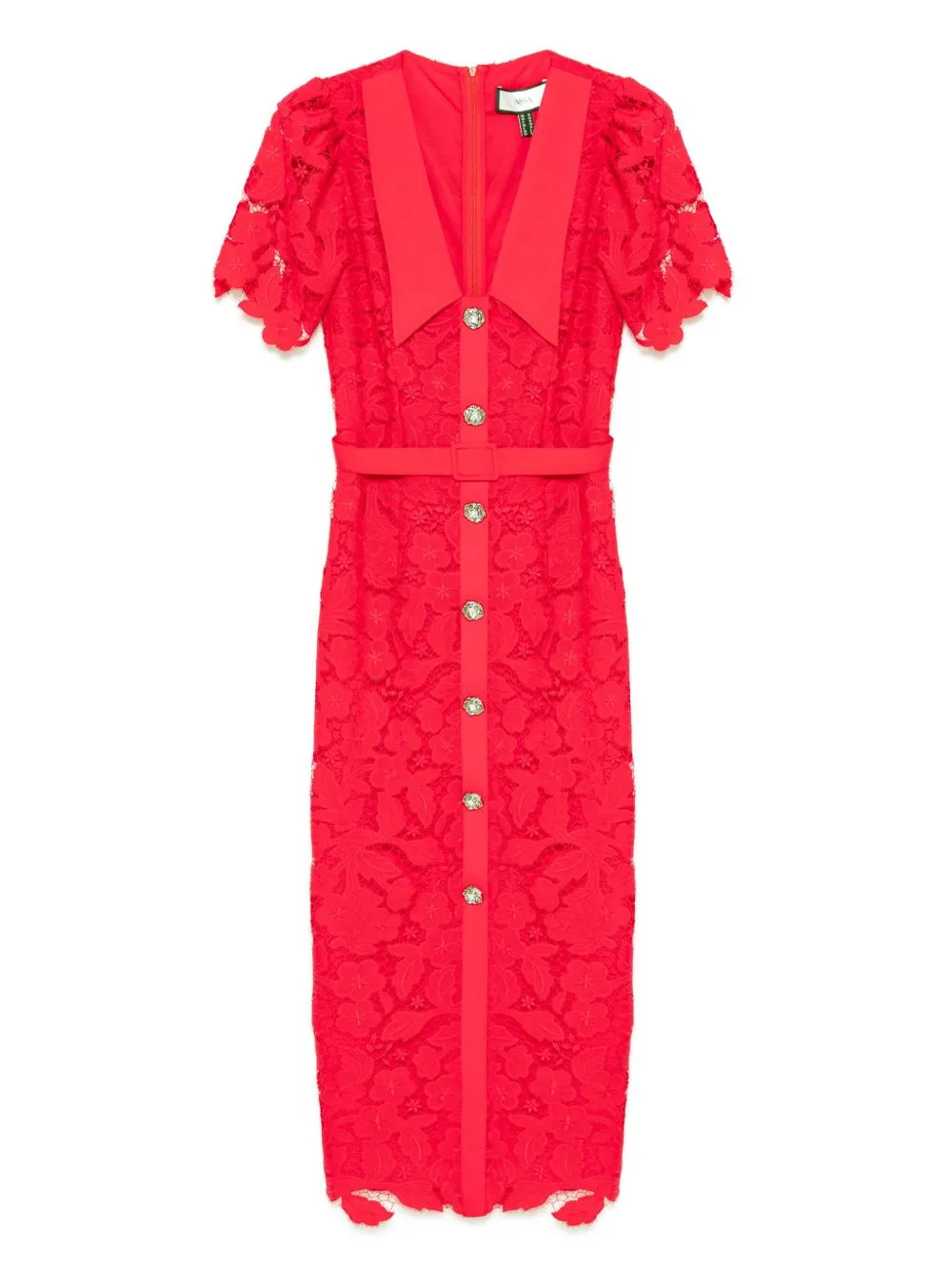 Lace Midi Dress by NISSA