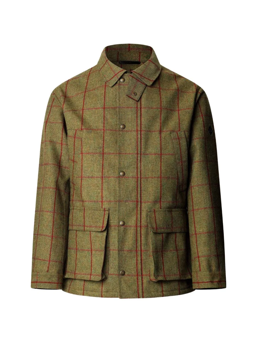 Check-Pattern Coat by Hackett London