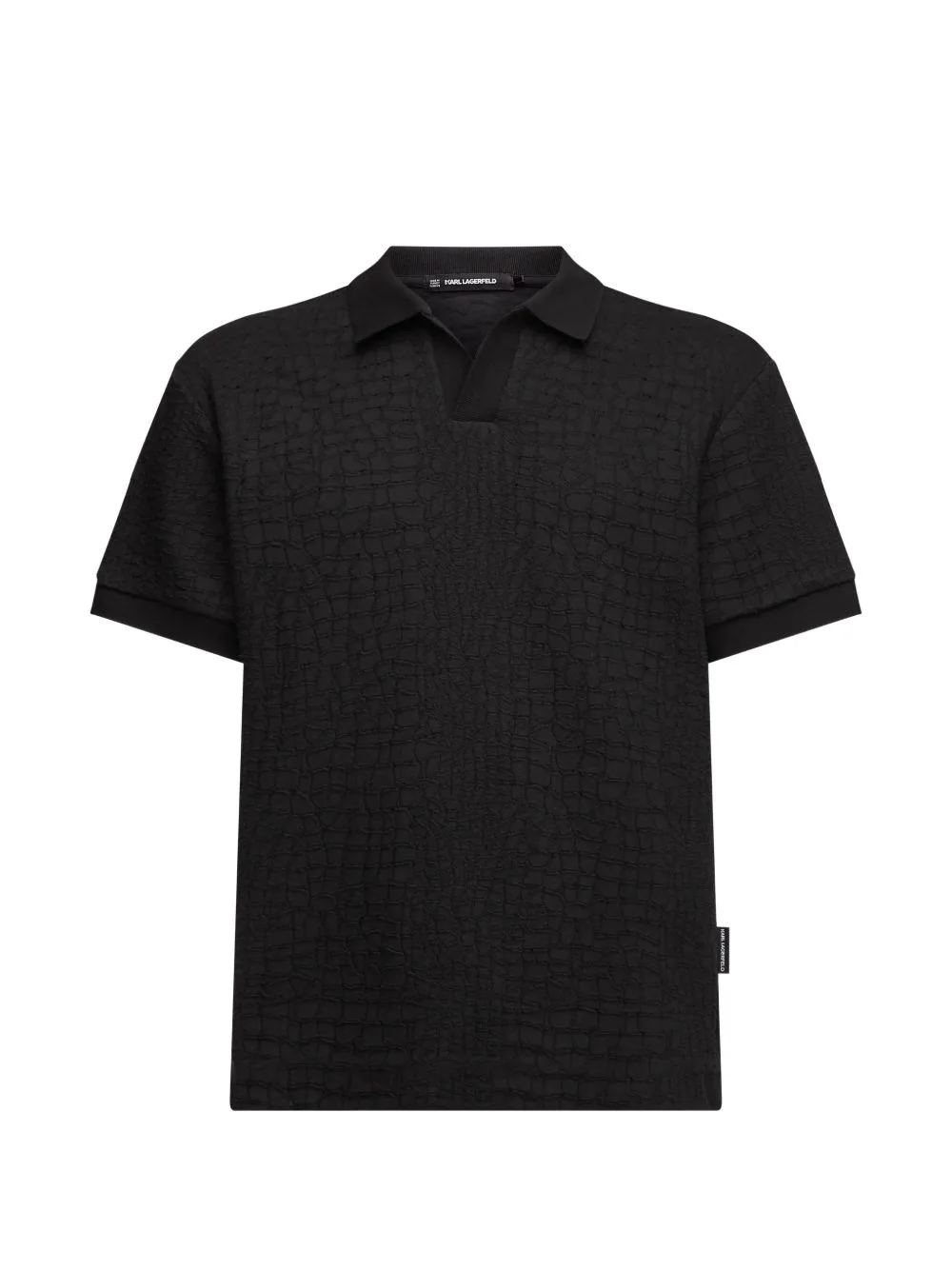 Croco-Effect T-Shirt by Karl Lagerfeld