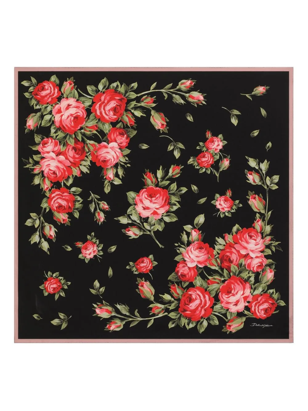 Floral-Print Scarf by Dolce & Gabbana