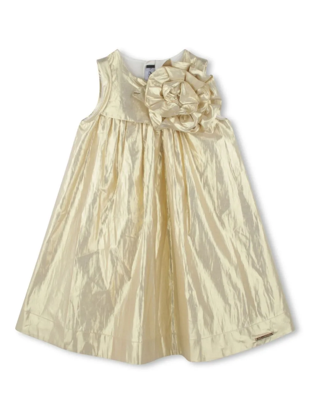Floral-Appliqué Dress by Karl Lagerfeld Kids
