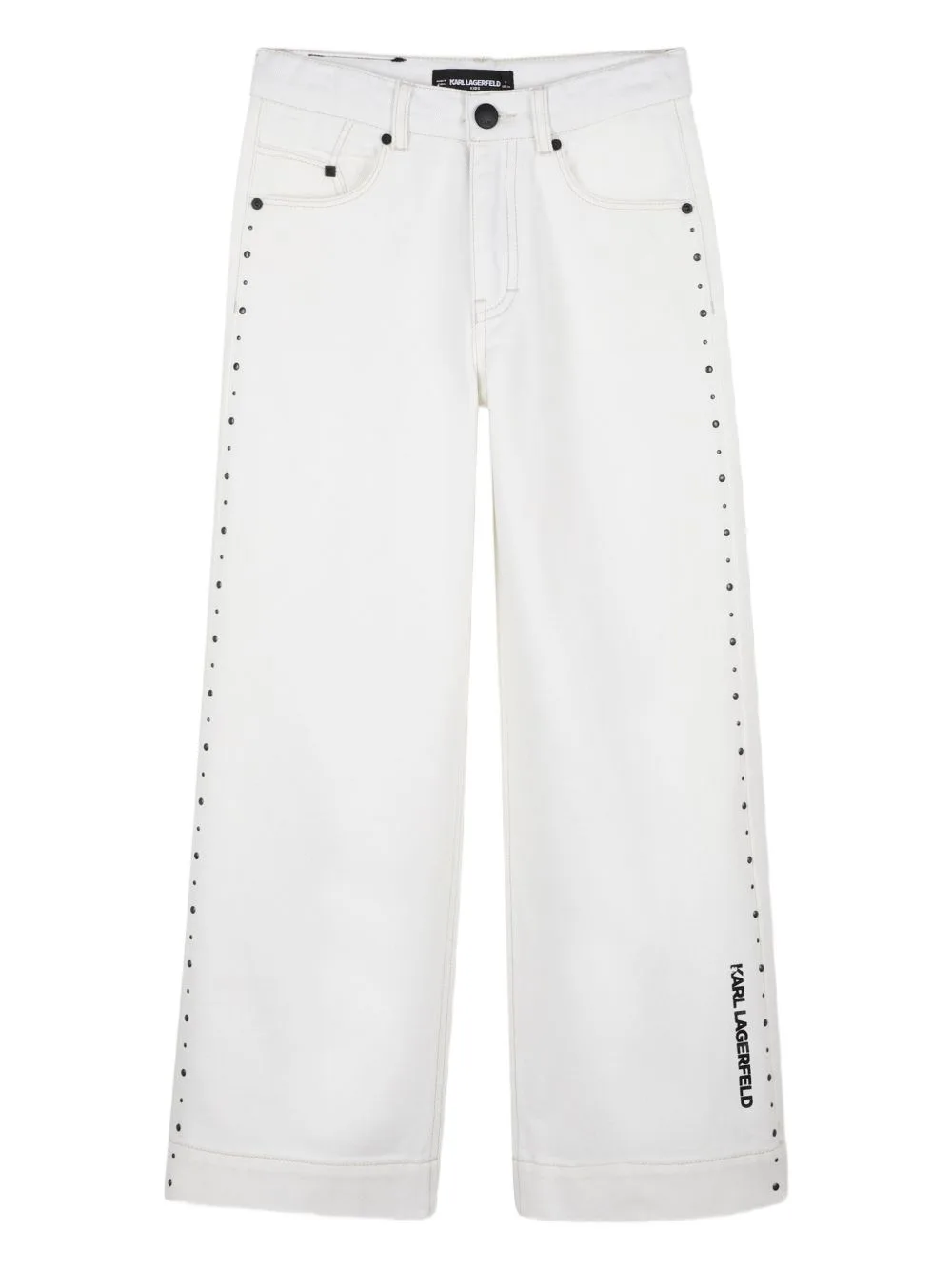 Stud Trousers by Karl Lagerfeld Kids
