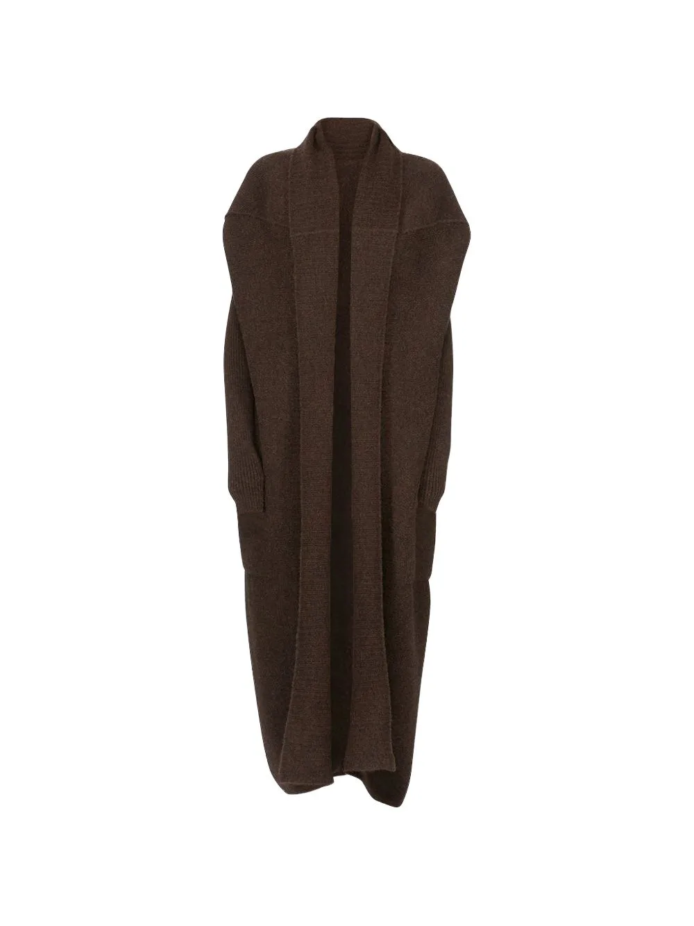 Open-Front Cardigan by Rick Owens