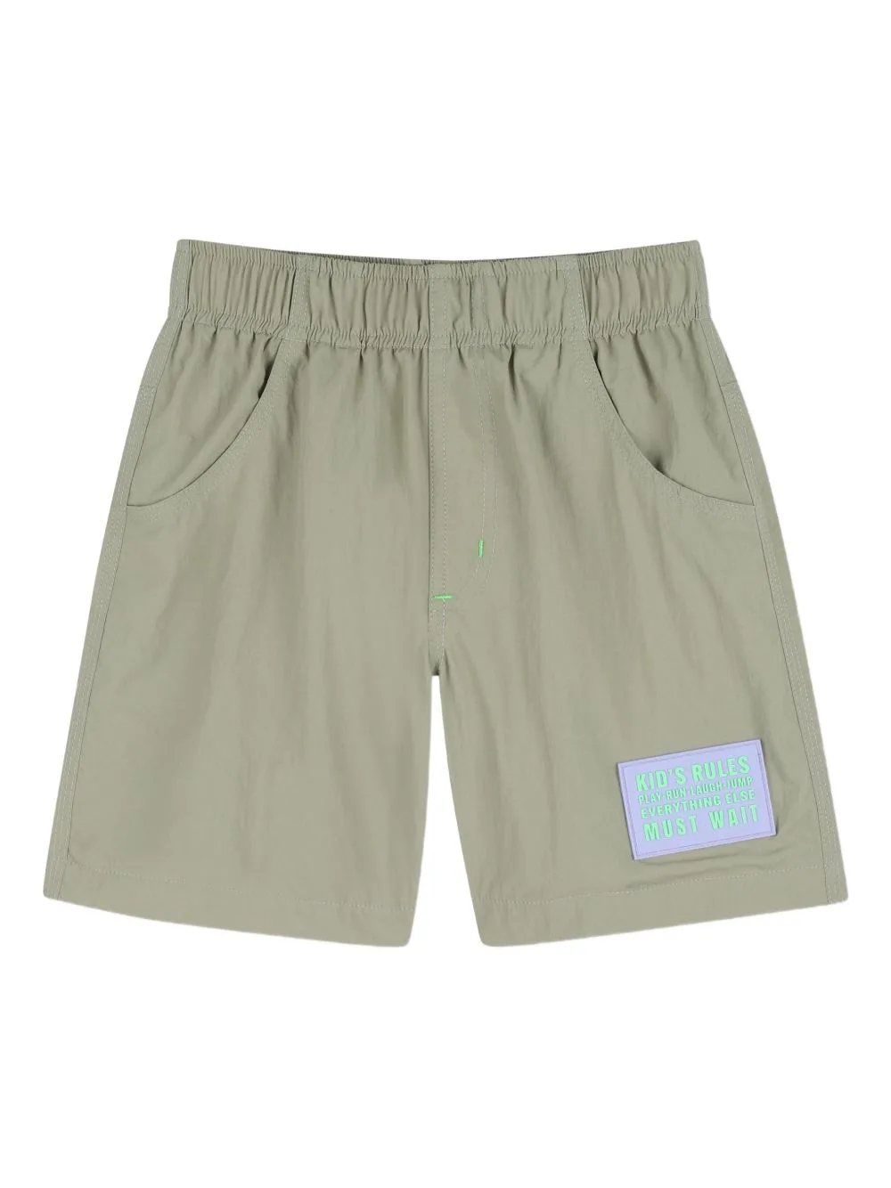 Patch-Detail Bermuda Shorts by Billieblush