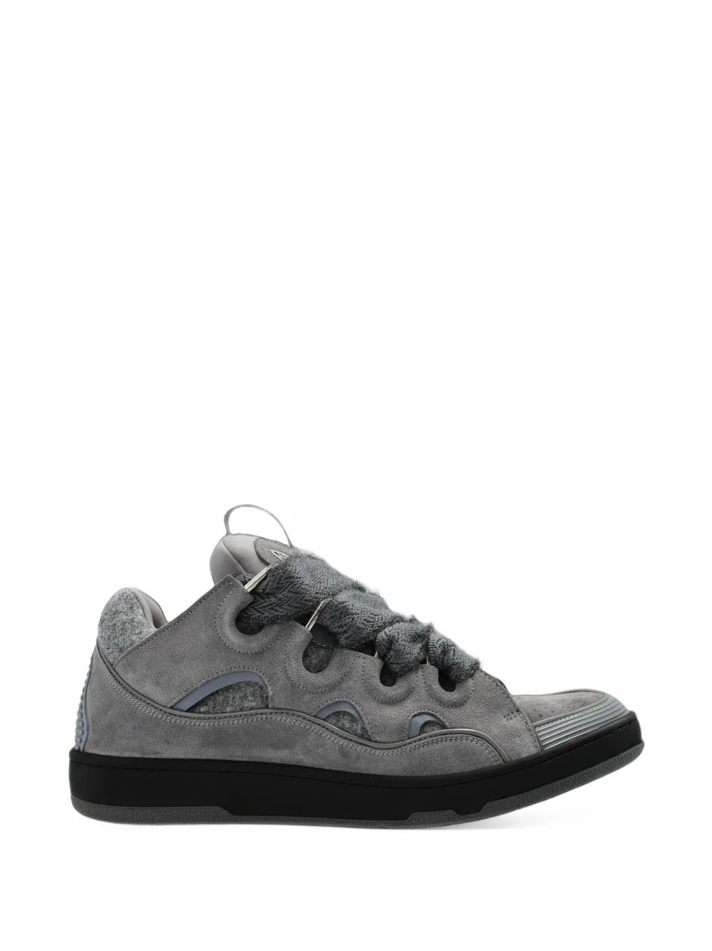 Curb Sneakers in Felt by Lanvin