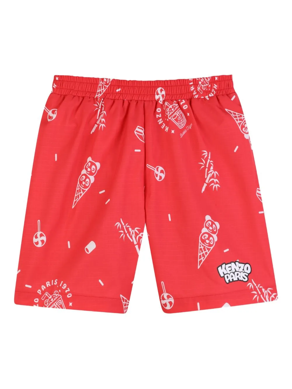 Printed Swim Shorts by Kenzo Kids