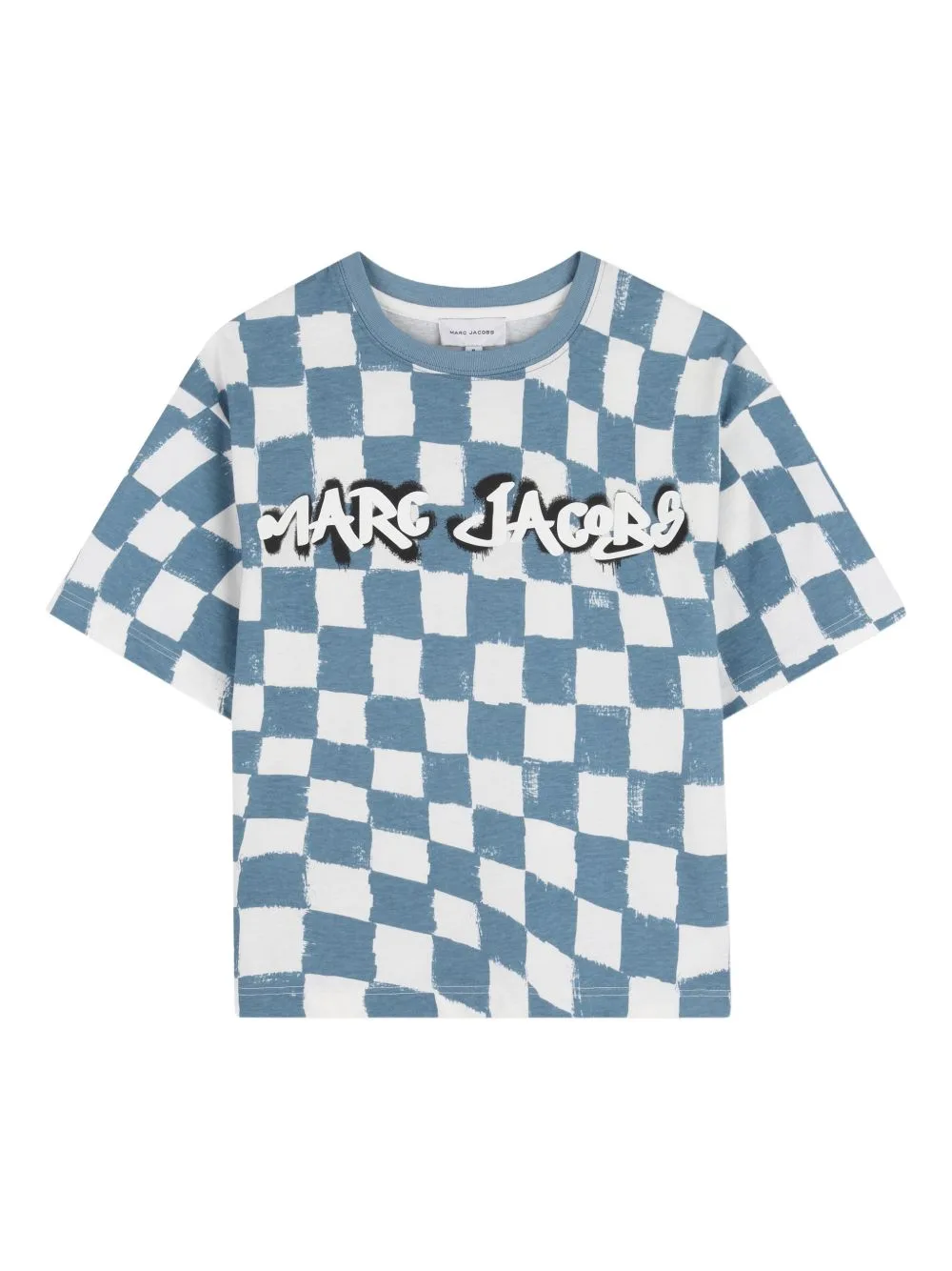 Checkerboard-Print T-Shirt by Marc Jacobs Kids