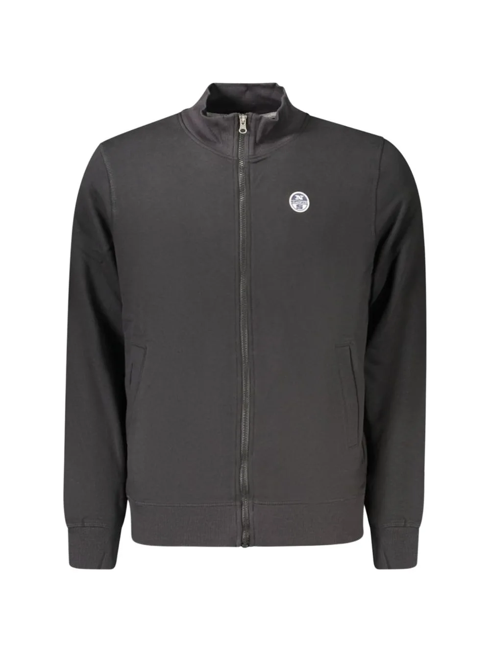 Logo-Patch Zip-Up Sweater by North Sails