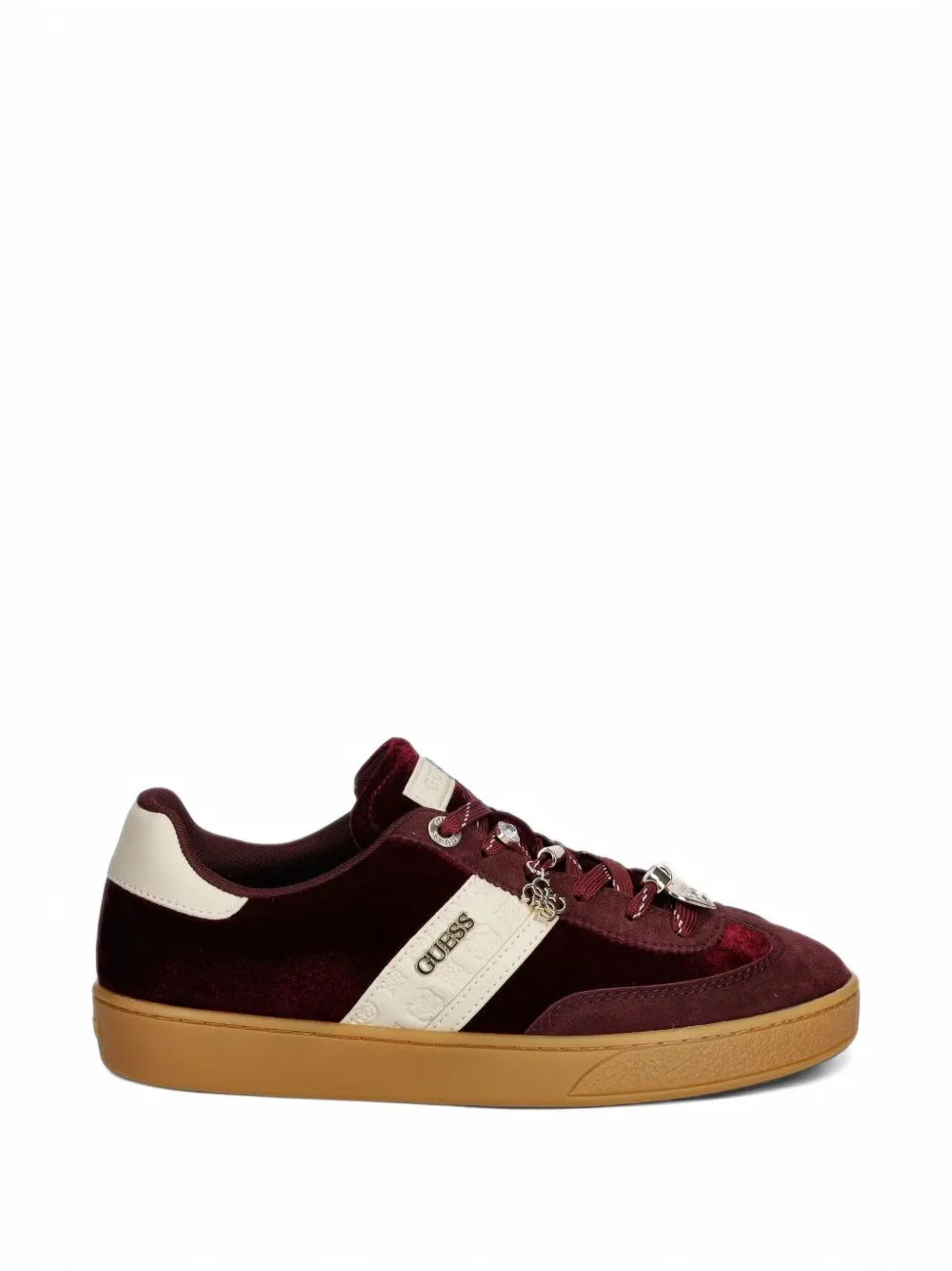 Naoki Velvet Sneakers by GUESS USA