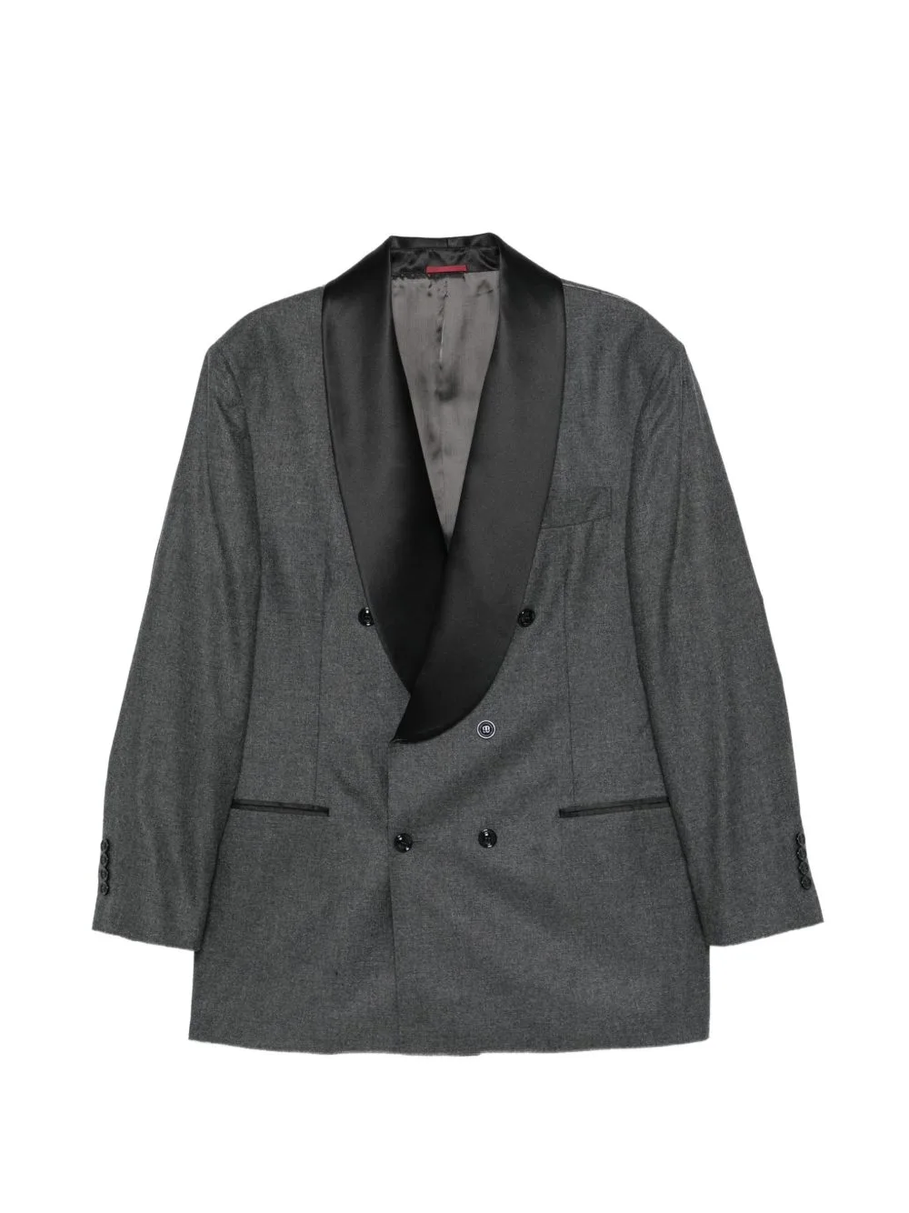 Double-Breasted Shawl-Lapel Suit by Brunello Cucinelli