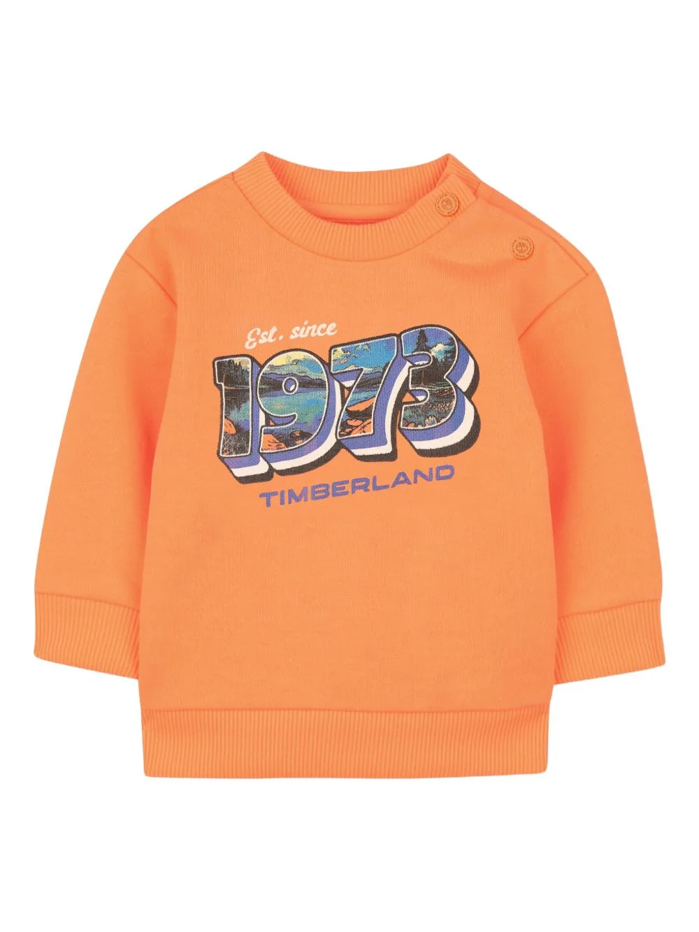 Graphic-Print Crew-Neck Sweatshirt by Timberland Kids