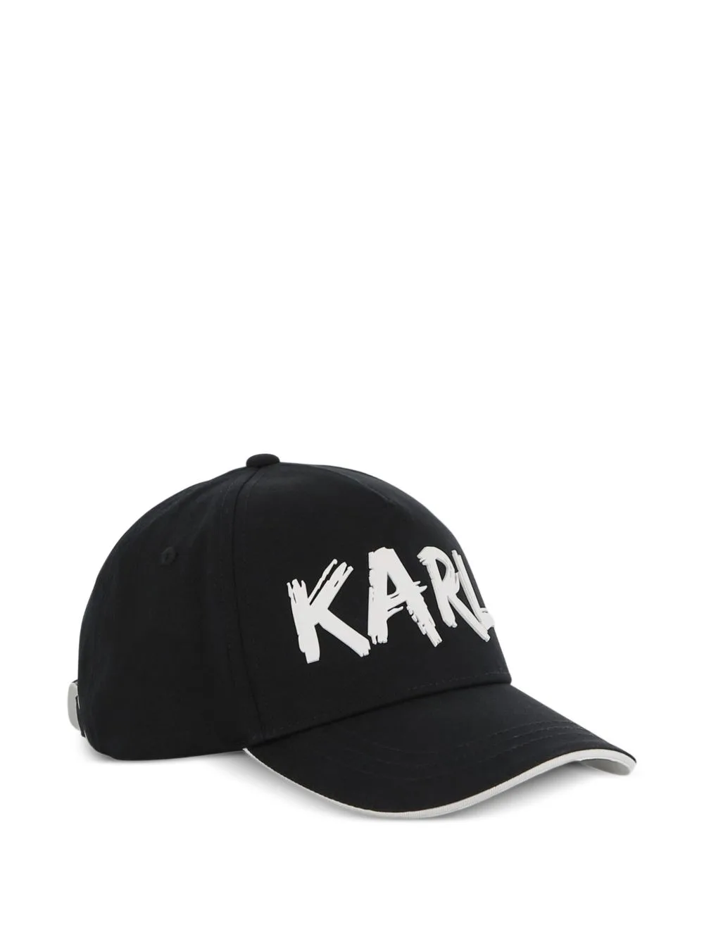 Logo-Print Curved Peak Cap by Karl Lagerfeld Kids