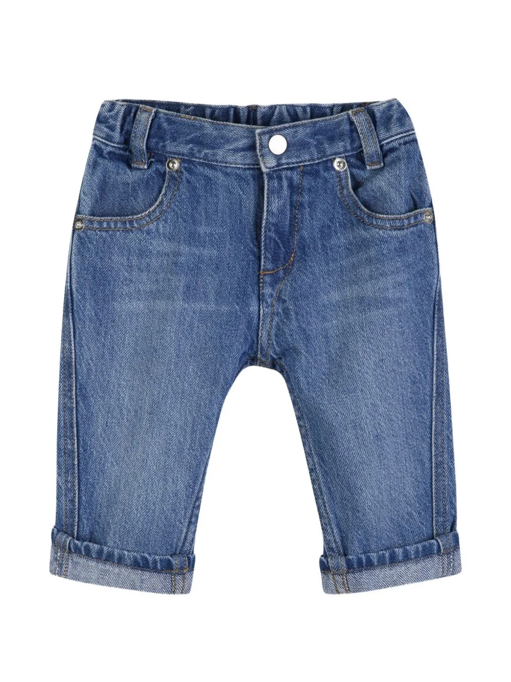 Cuffed Jeans by Givenchy Kids