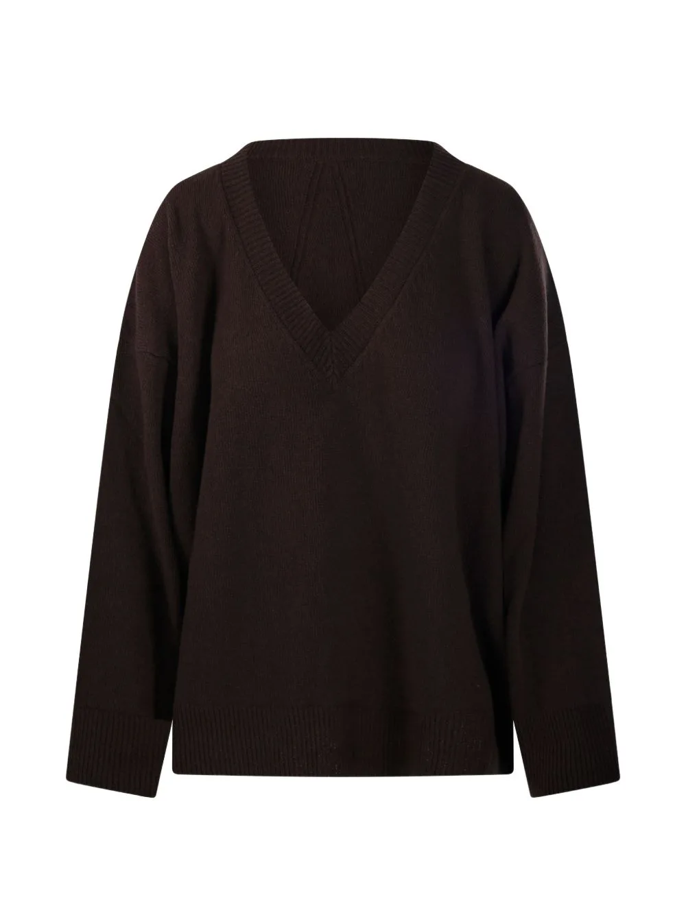 V-Neck Knitted Sweater by Roberto Collina