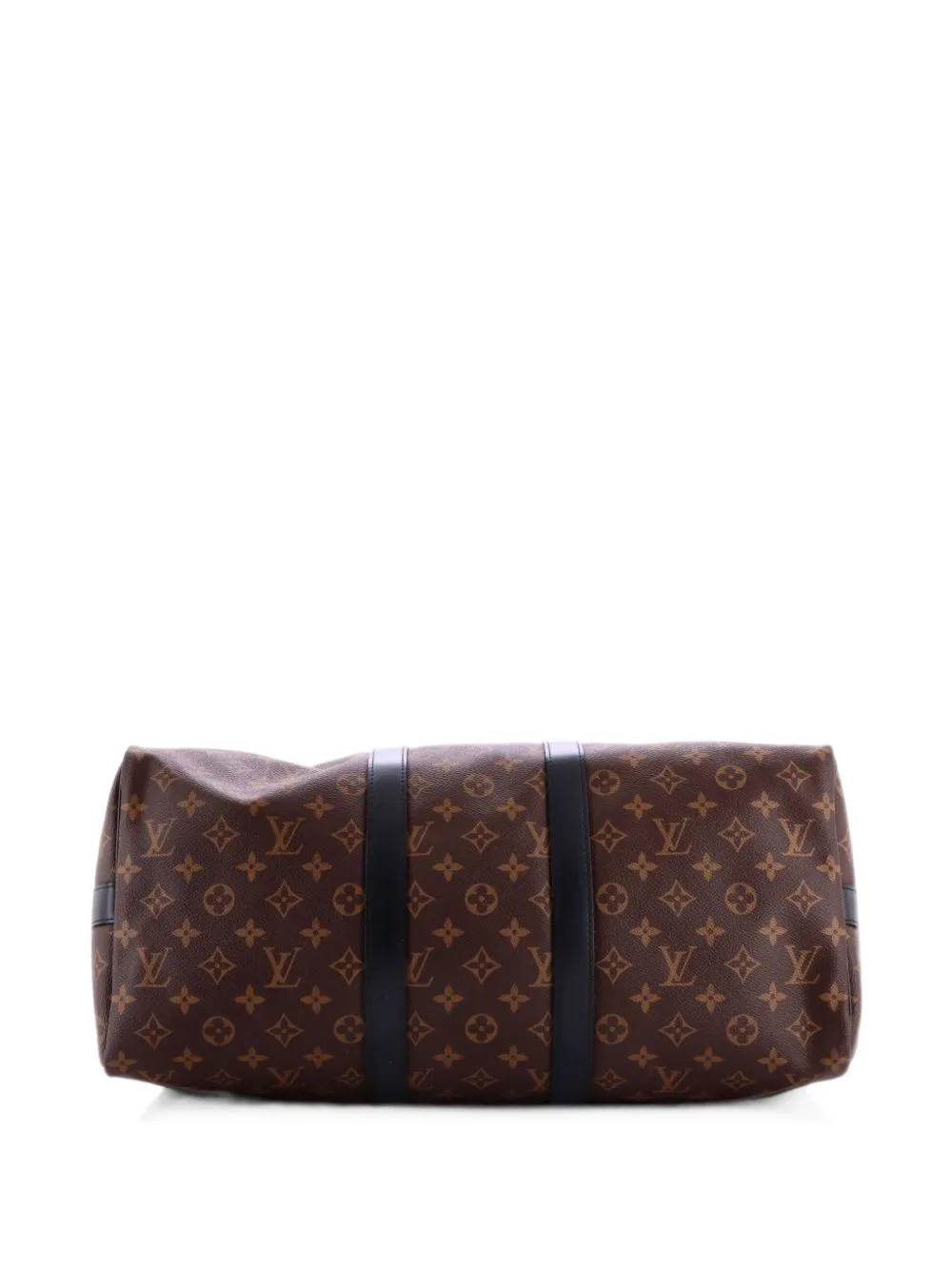 Keepall Bandouliere Bag Macassar Monogram Canvas 45 Travel Bag by Louis Vuitton Pre-Owned