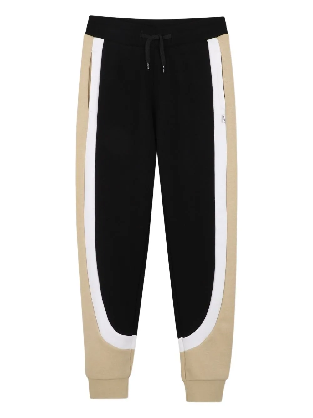 Drawstring Panelled Tracksuit Bottoms by BOSS Kidswear