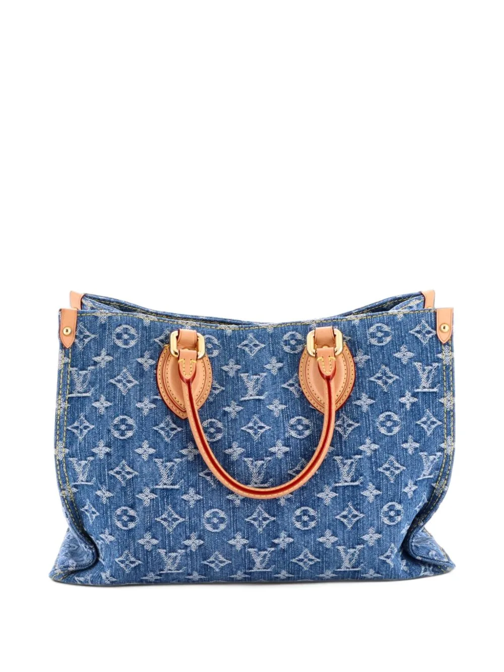 OnTheGo Monogram Denim mm Tote Bag