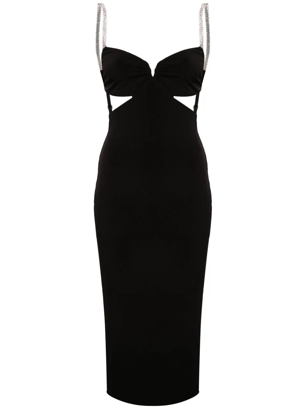 Open-Back Jersey Midi Dress by NISSA