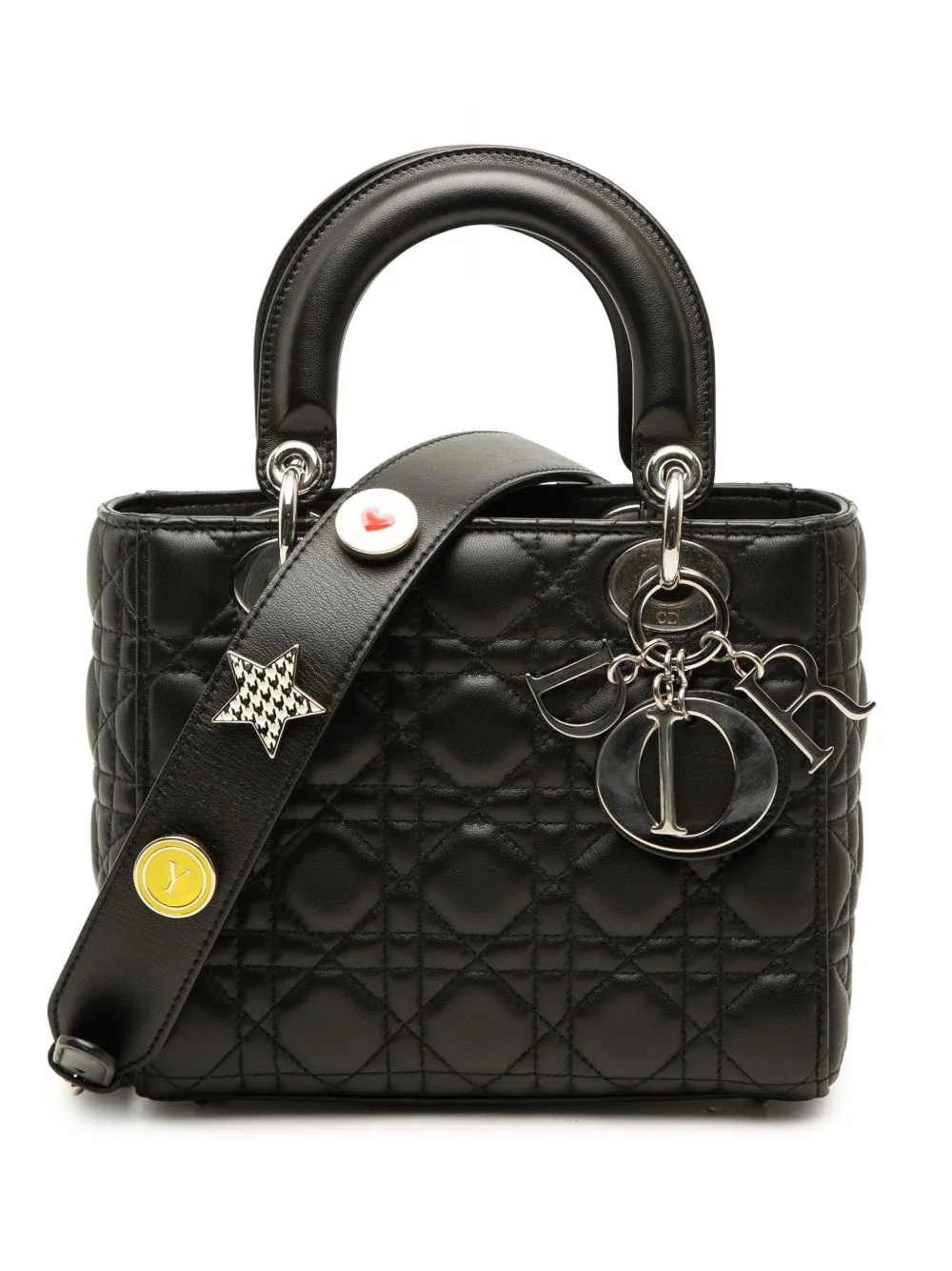 2016 Small Lambskin Cannage My ABCDior Lady Dior Satchel