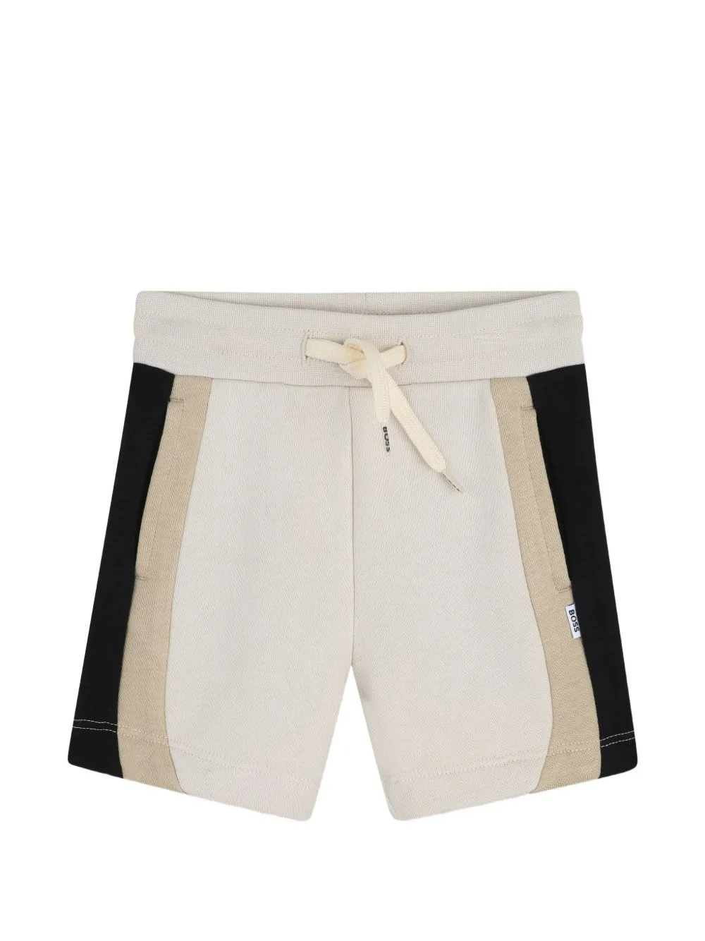Drawstring Panelled Shorts by BOSS Kidswear