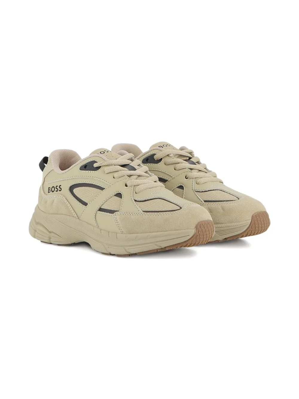 Panelled Sneakers by BOSS Kidswear