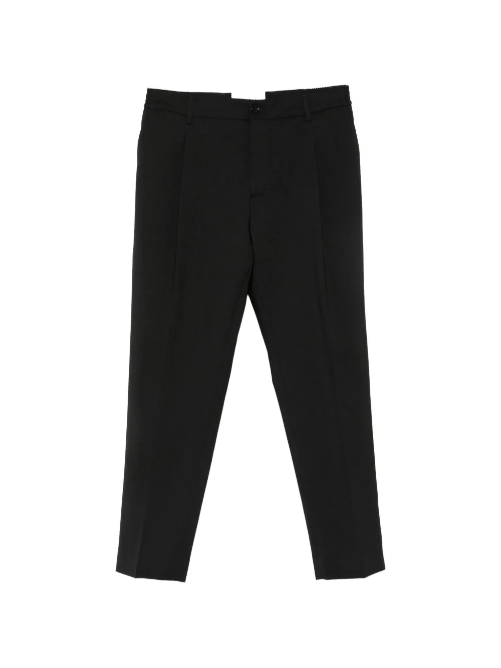 Pressed-Crease Tailored Trousers