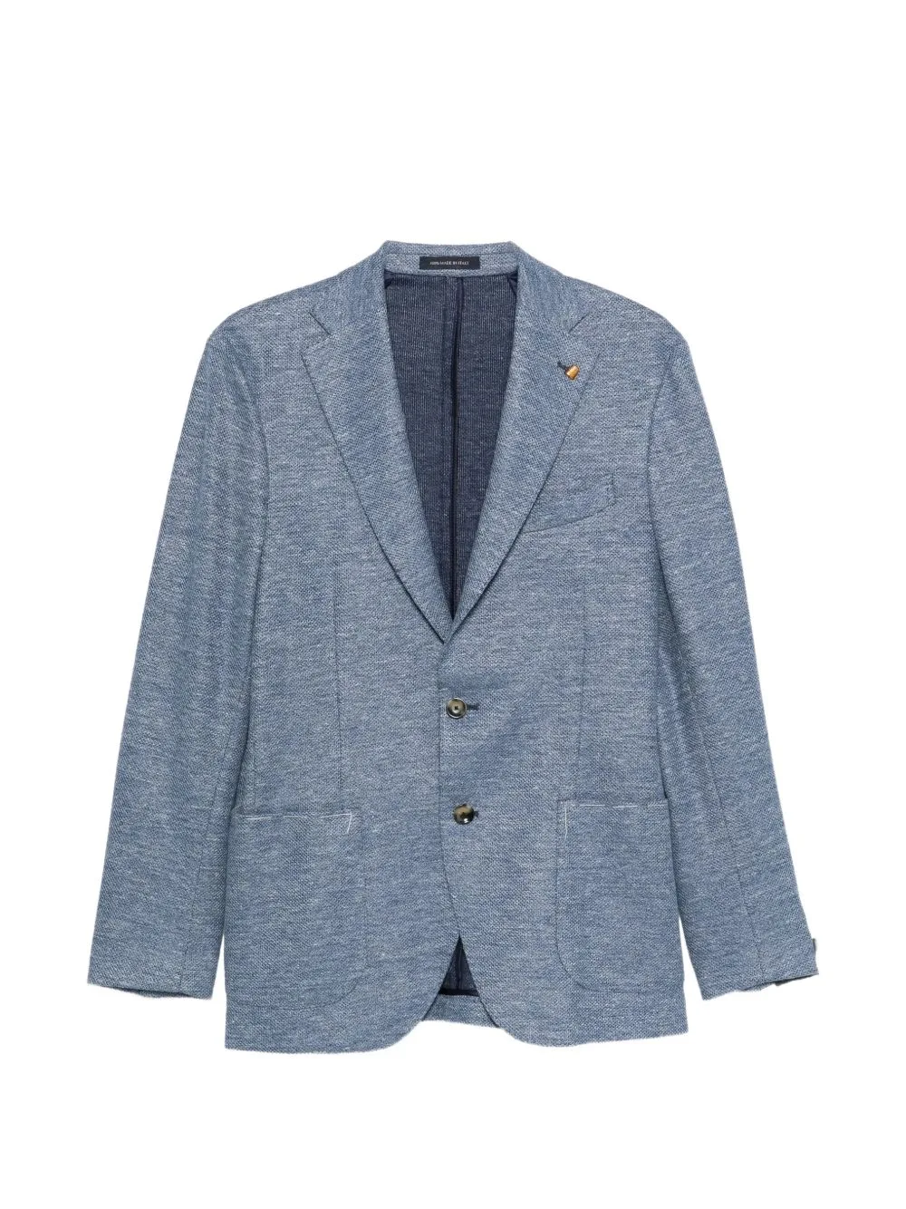 Notch-Lapel Single-Breasted Blazer by Sartoria Latorre