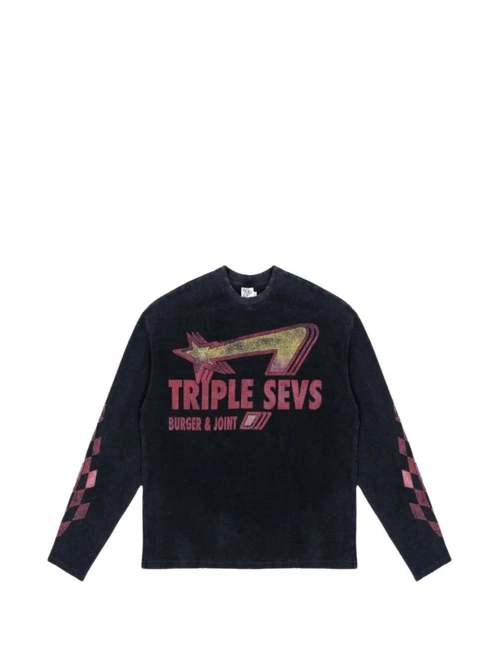 Graphic-Print Sweater by Triple Sevens