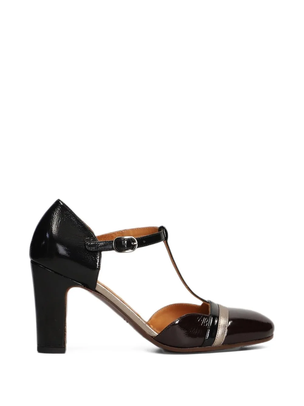 Maver T-Bar Leather Pumps by Chie Mihara
