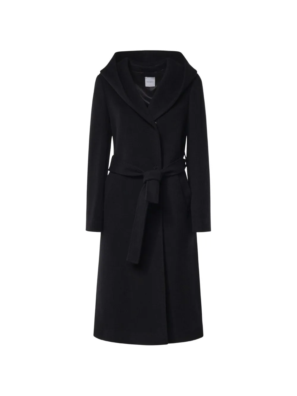 Hooded Belted Coat by ALISHEVA