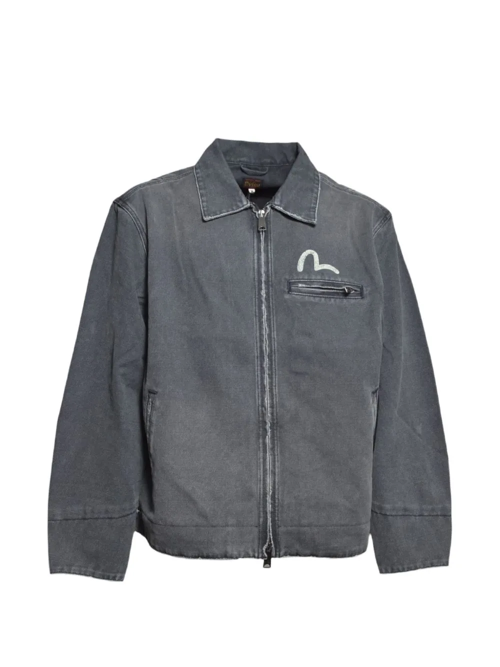 Seagull-Print Shirt Jacket by EVISU
