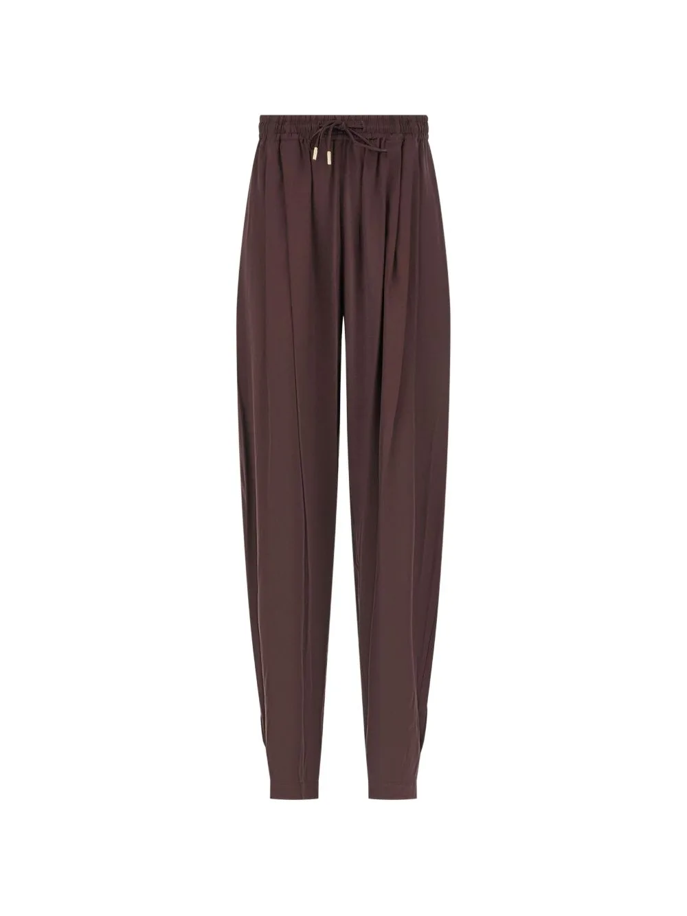 Sana Drawstring-Waist Pleated Trousers by Danamé