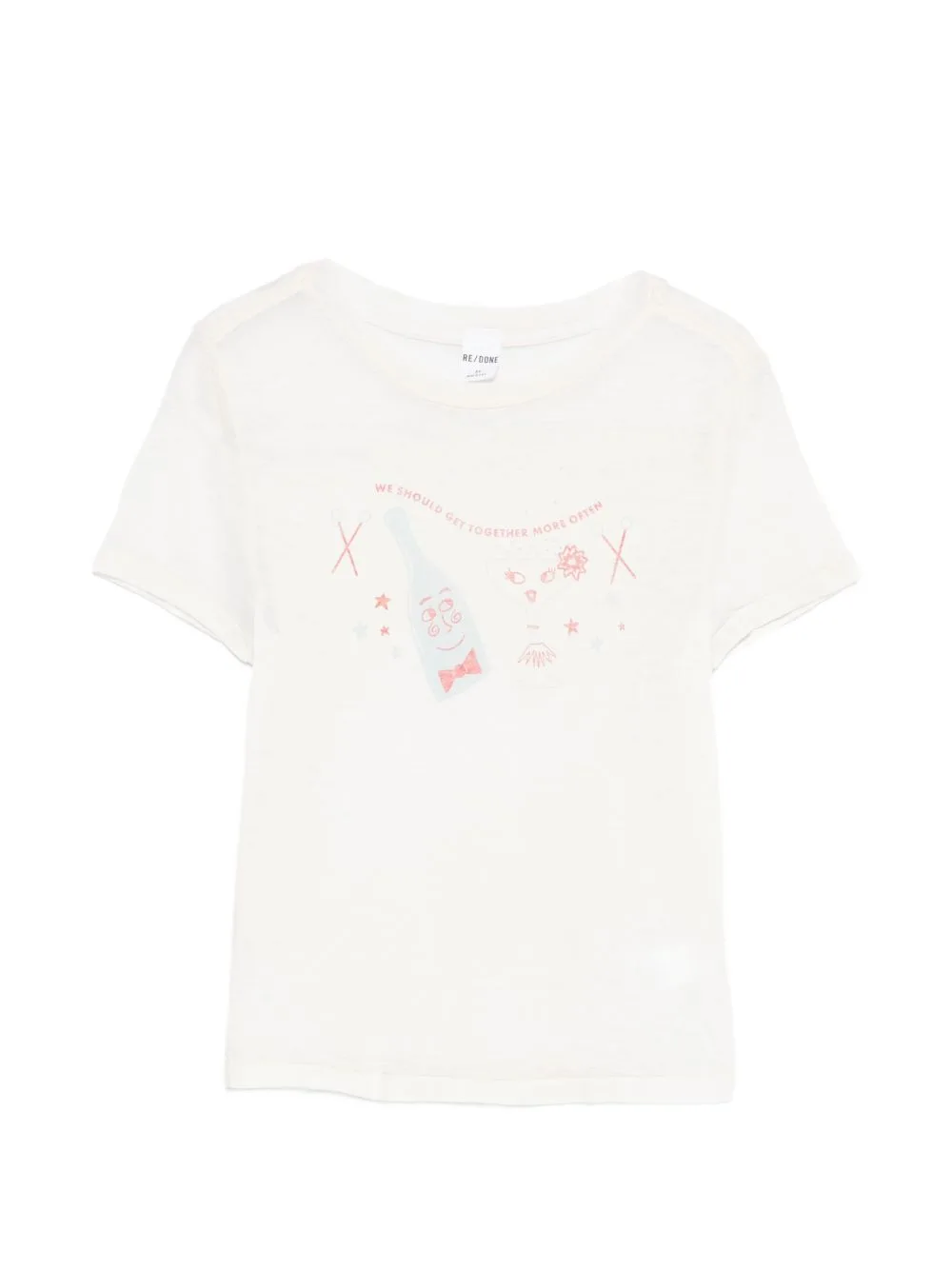 Printed T-Shirt by RE/DONE