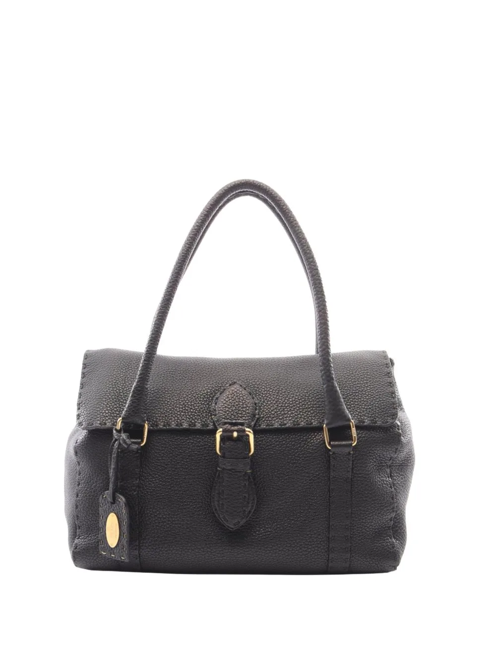 2000-2010 Leather Selleria Linda Handbag by Fendi Pre-Owned