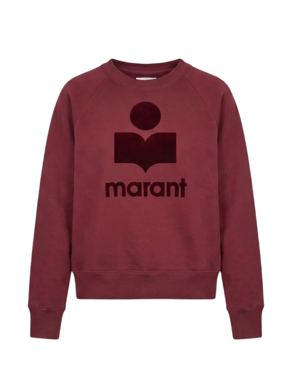 Logo-Print Raglan-Sleeve Sweatshirt by MARANT ÉTOILE