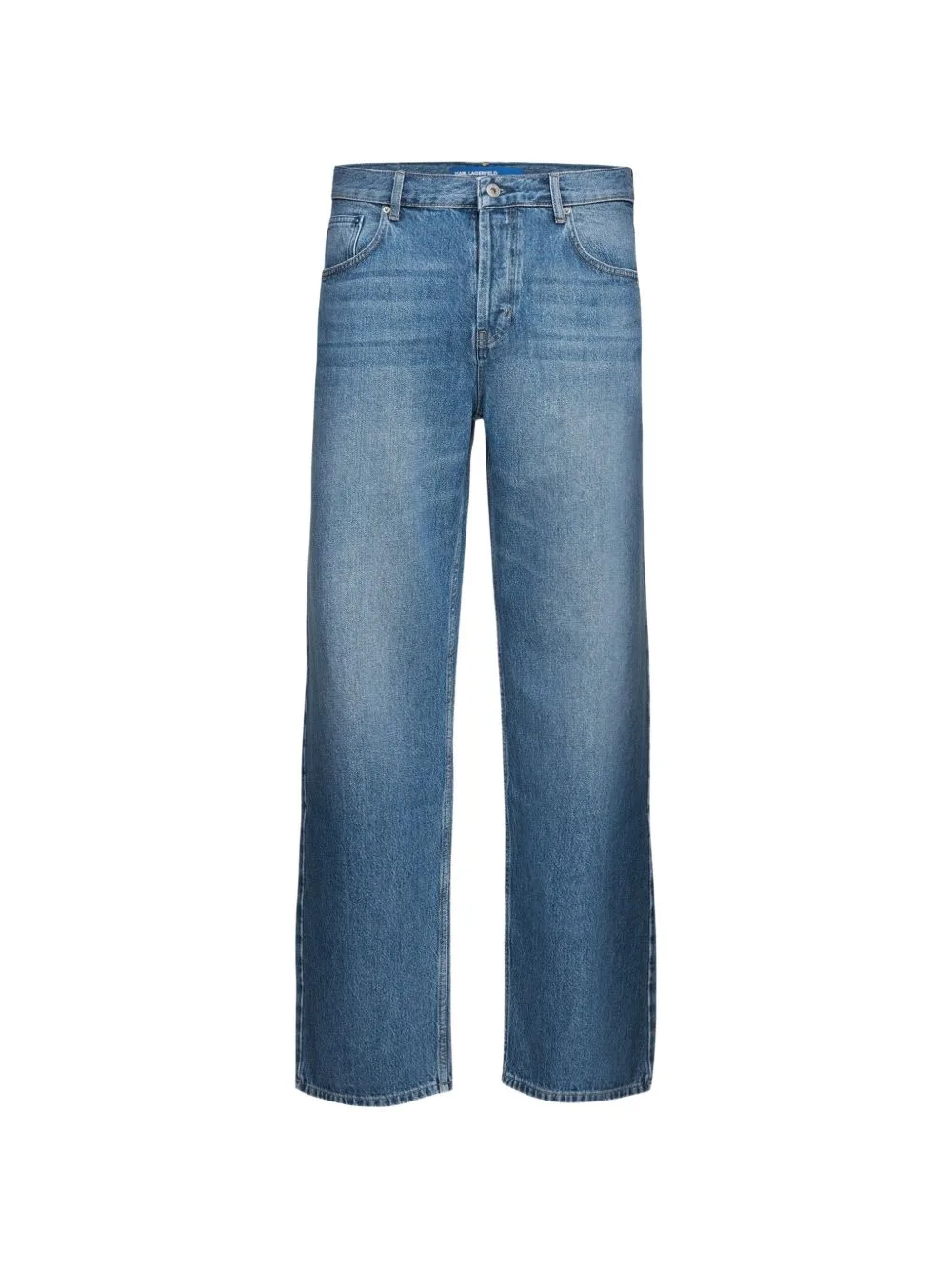 Washed-Effect Relaxed-Fit Jeans by Karl Lagerfeld Jeans