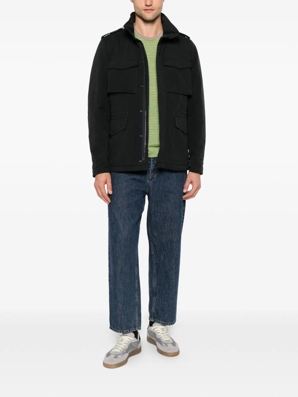 Minifield Four-Pocket Epaulette Jacket by ASPESI