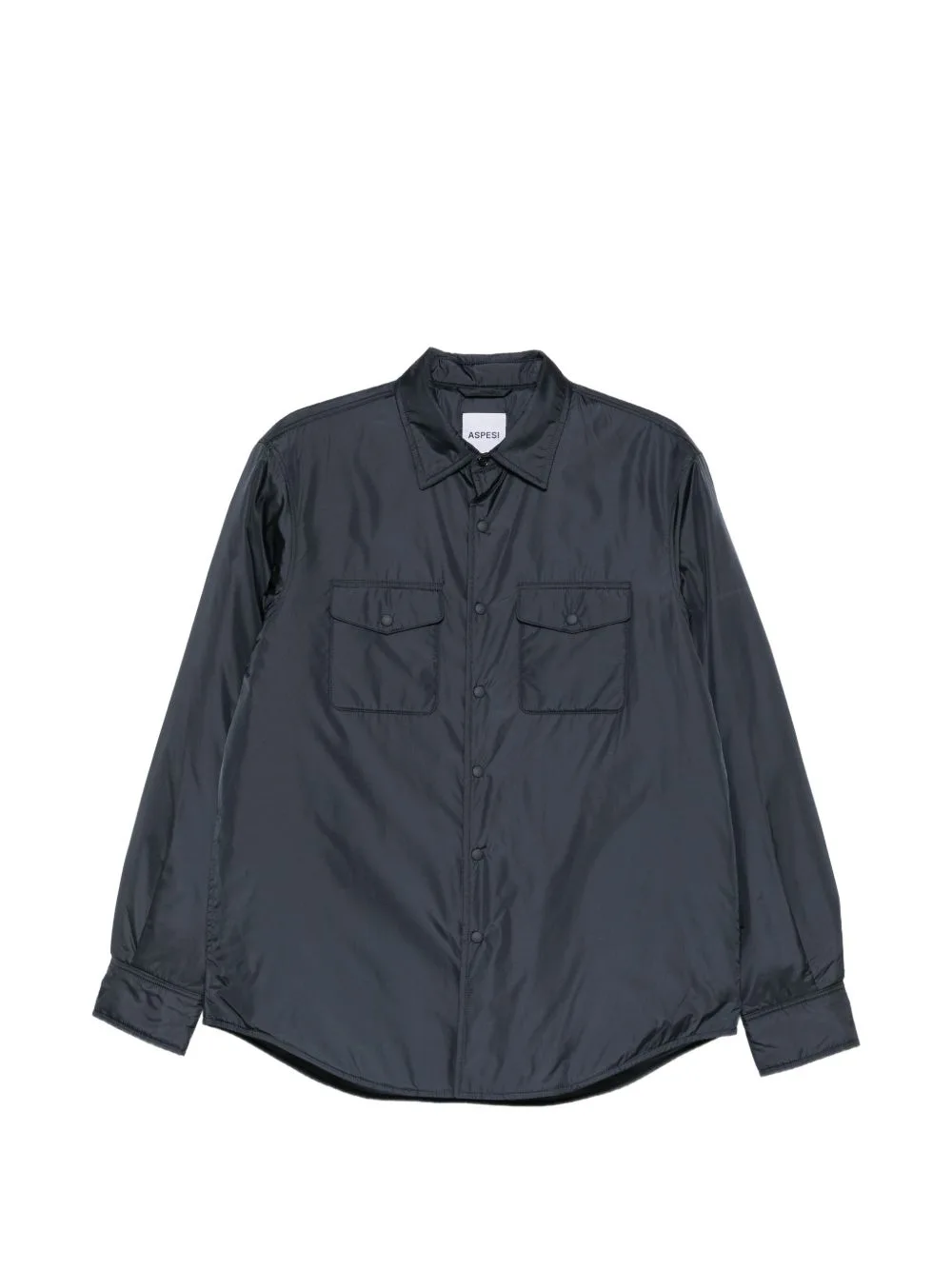 Button-Up Pocket-Detail Shirt by ASPESI